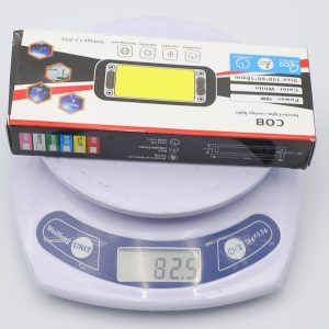 Cob In Car Reading Light Packaging Weight Packaging and 82.5g weight reference shown in supplied source image.
