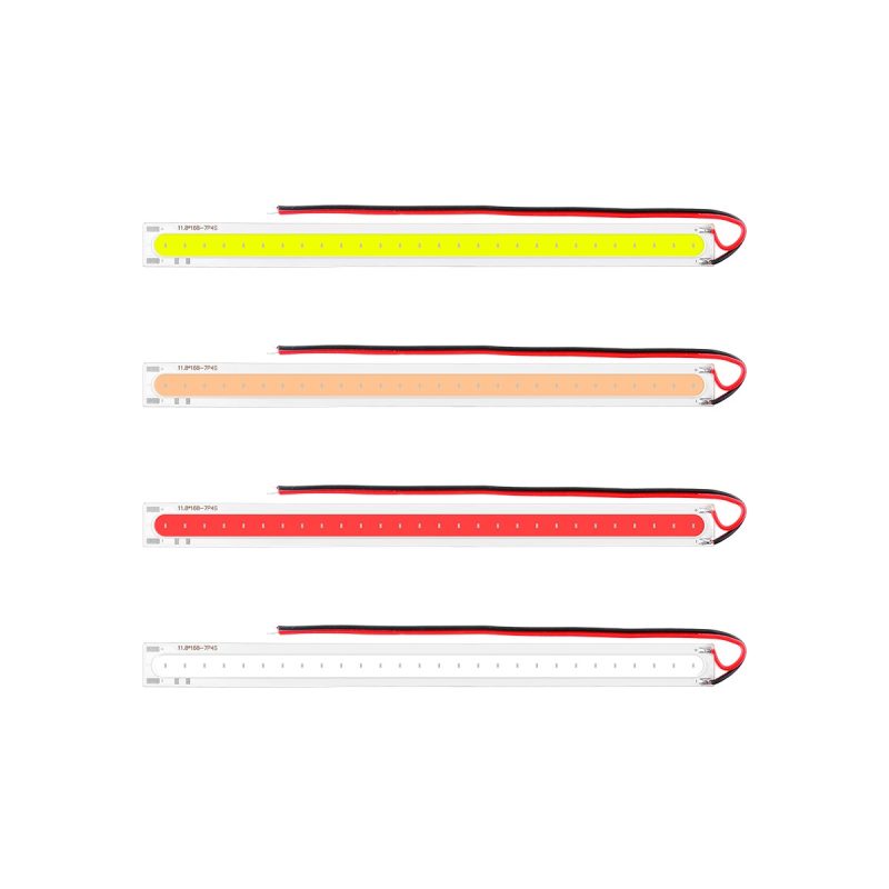 COB LED strip board interior light color options