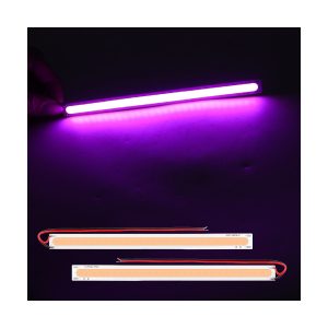 COB LED strip board interior light purple effect