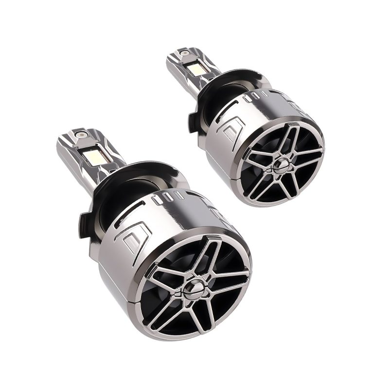 Cob Panel Led Headlight Bulb 12 15 21 Bead Options 05 Cob Panel Headlight 21 Cooling Rear cooling reference for COB panel LED headlight bulb