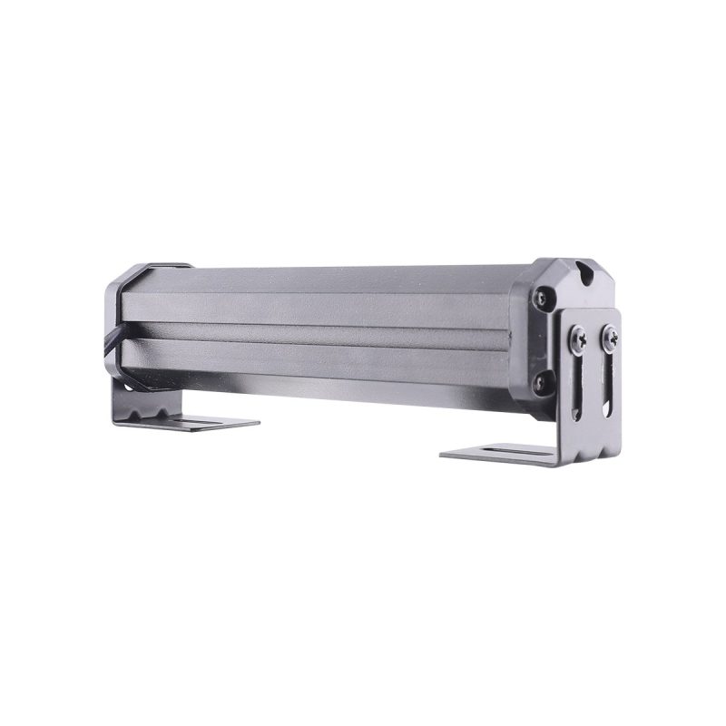 Cob Red Blue Led Grille Strobe Warning Light Kit 03 Cob Grille Rear Rear bracket view of COB LED grille strobe warning light