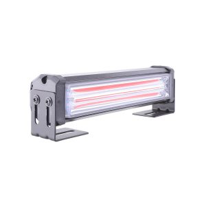 Cob Red Blue Led Grille Strobe Warning Light Kit 04 Cob Grille Angle Angle view of COB red blue LED grille strobe warning light
