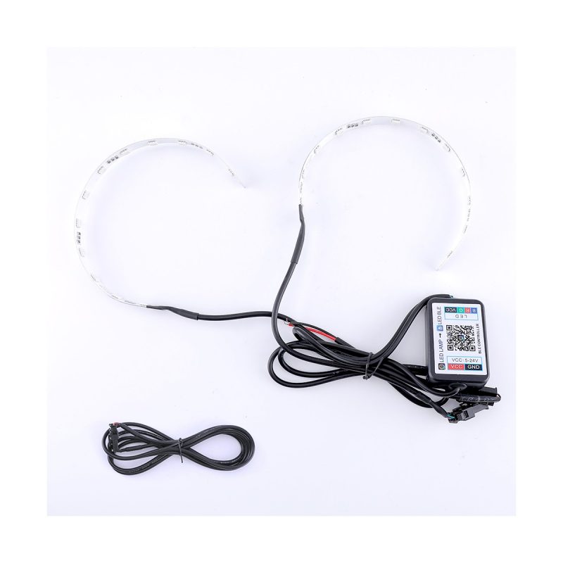 Colorful 360 Demon Eye Headlight Projector 1 To 2 Kit 01 Colorful 360 Demon Eye Headlight Projector 1 To 2 Kit 01 Colorful 360 Demon Eye Headlight Projector 1-to-2 Kit