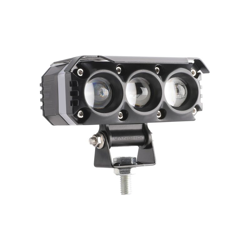 Colorful Mini Steel Cannon Led Spotlight Bead Options 01 Mini Cannon 3Bead Front Colorful Mini Steel Cannon LED Spotlight Bead Options