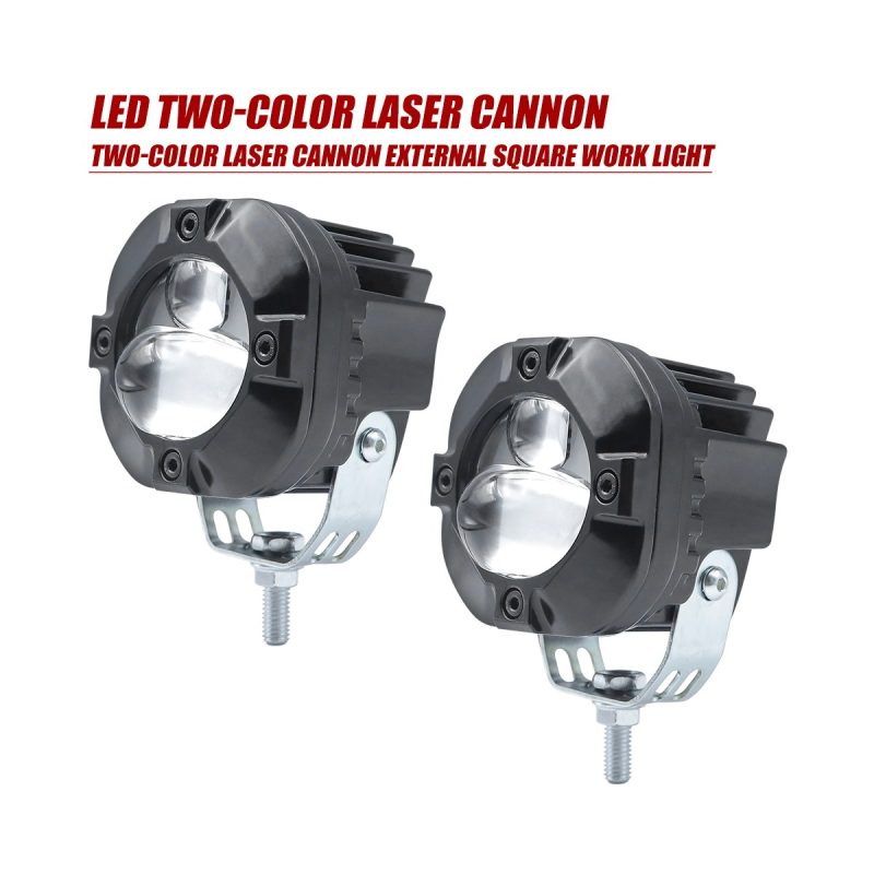 Convex Round Two Color Laser Cannon Led Spotlight 04 Laser Convex Pair Pair reference for convex round two-color laser cannon LED spotlight