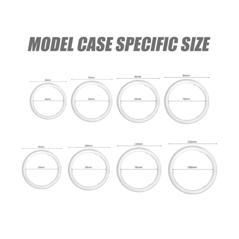 Cotton Light Rgb Angel Eye Halo Ring 90 120Mm 06 Cotton Rgb Halo Size Reference Size reference for cotton light RGB angel eye halo ring 90-120mm