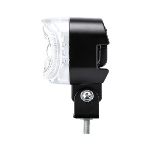 Curved Three Eye Led Projector Spotlight Side Depth Side view showing product depth and bracket direction.