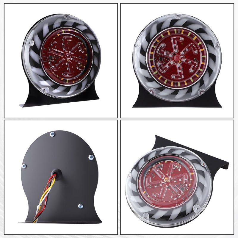 Cyclone Led Rotating Strobe Warning Light Multi Angle Multi-angle product reference showing front, rear, and angled views.