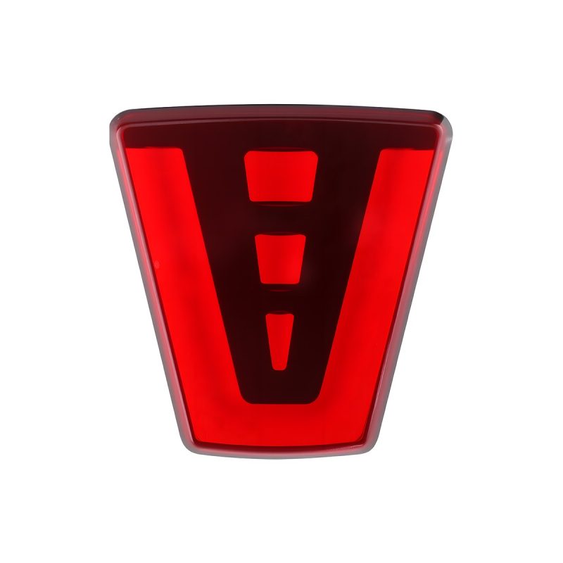 Diamond Led Truck Warning Light Black Red Options 01 Diamond Warning Main Diamond LED Truck Warning Light Black and Red Options