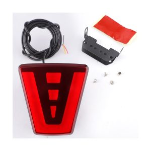 Diamond Led Truck Warning Light Black Red Options 06 Diamond Warning Kit Diamond LED truck warning light red lens kit with wiring