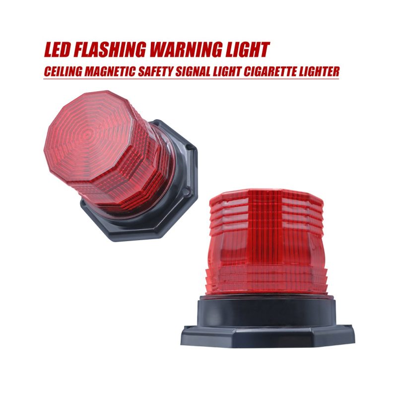 Diamond Magnetic Led Beacon Warning Light 02 Diamond Beacon Angle Diamond magnetic LED beacon warning light angle view