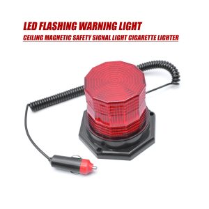 Diamond magnetic LED beacon warning light with plug cable