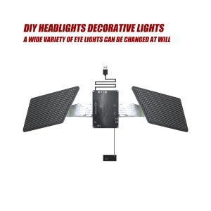 DIY Headlight Decorative LED Panel Kit