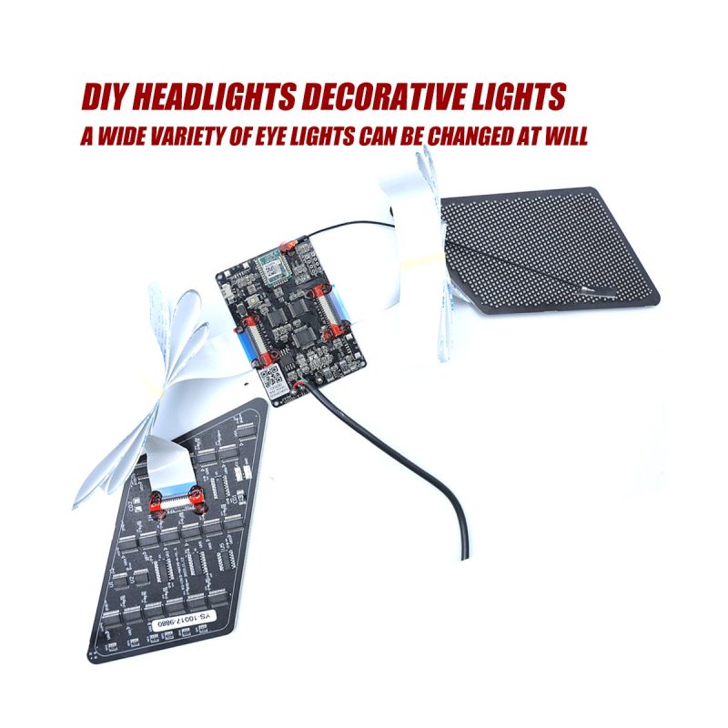 Circuit board reference for DIY headlight decorative LED panel kit