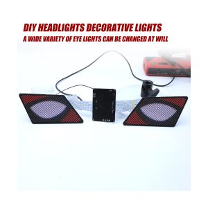 Panel pair reference for DIY headlight decorative LED panel kit