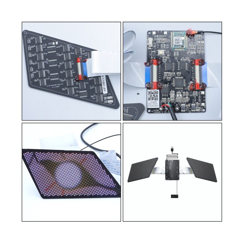 Detail reference for DIY headlight decorative LED panel kit