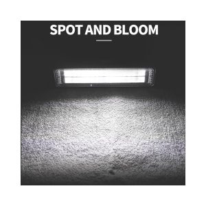 Double Row 28 Led One Line Work Light Spot Bloom Spot and bloom light reference from the supplied product graphics.