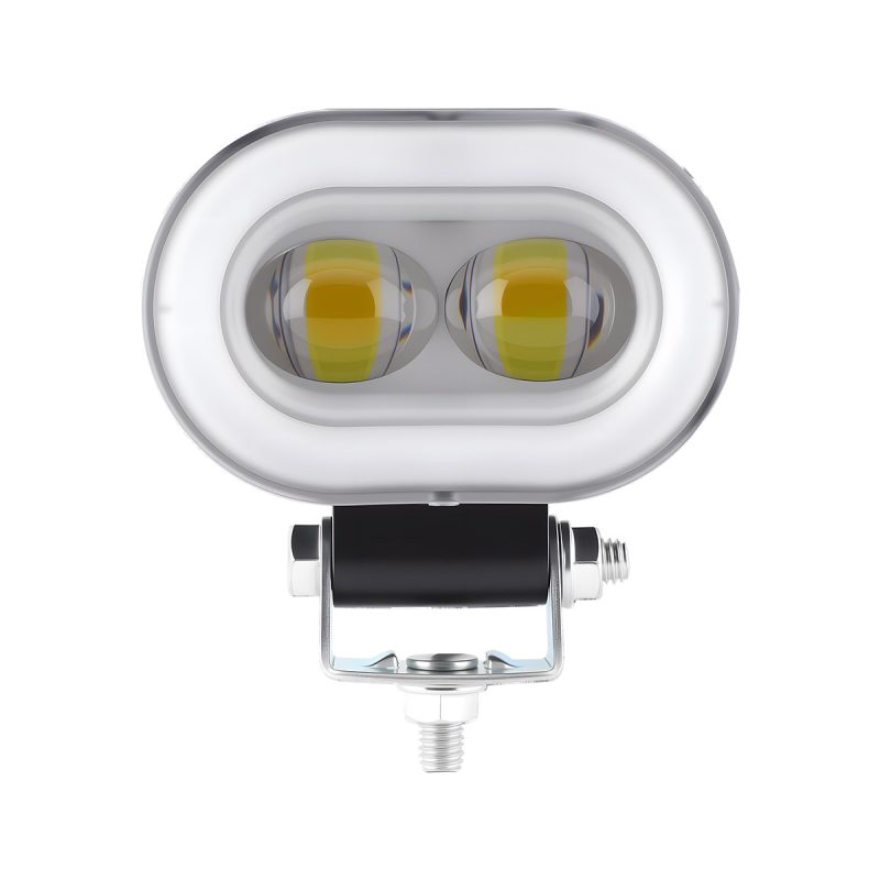 Dual-Bead Motorcycle Horn LED Auxiliary Light