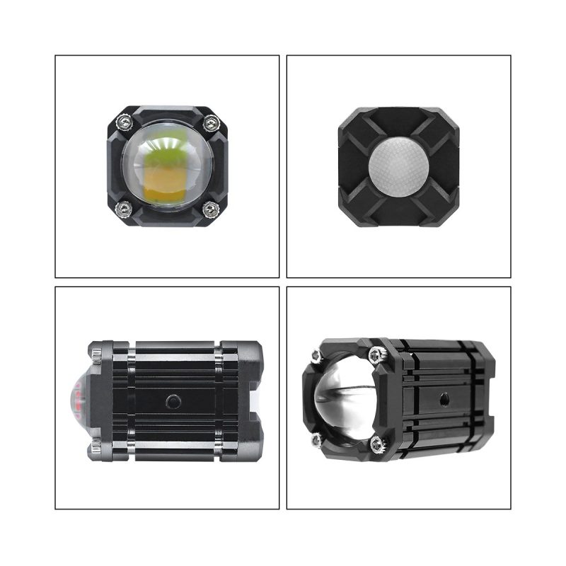 Dual Color Motorcycle Laser Cannon Auxiliary Spotlight 05 Dual Moto Multi Dual-color motorcycle laser cannon auxiliary spotlight multi-view image