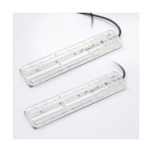 Pair reference for dual-color motorcycle LED turn signal bar