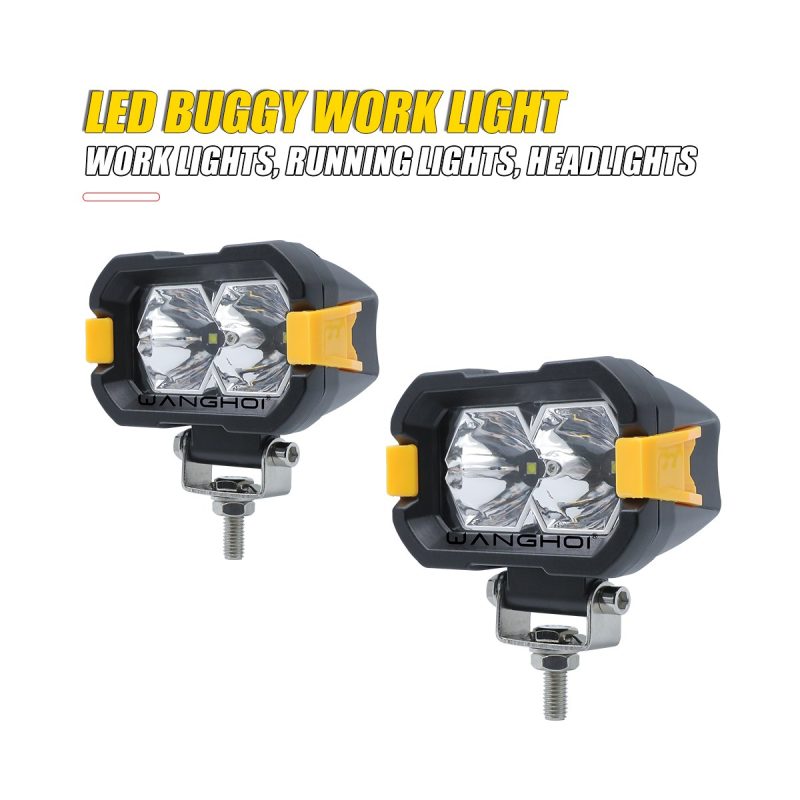 Dual Eye Buggy Led Work Light 05 Dual Eye Front Clear Clear front reference for dual-eye buggy LED work light
