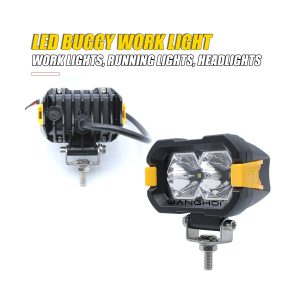 Dual Eye Buggy Led Work Light 06 Dual Eye Rear Rear and front reference for dual-eye buggy LED work light
