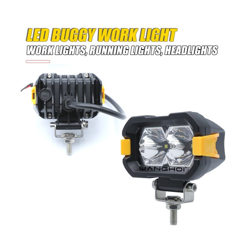 Dual Eye Buggy Led Work Light 06 Dual Eye Rear Rear and front reference for dual-eye buggy LED work light