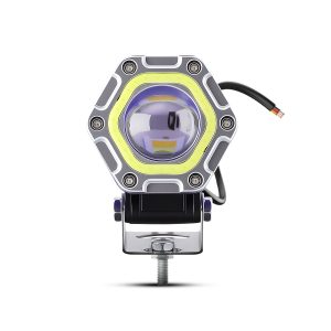Dual Lens Demon Eye Projector Work Light Shape Series 04 Dual Demon Hexagon Dual-lens demon eye projector work light hexagon style