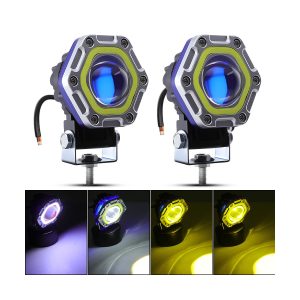 Dual Lens Demon Eye Projector Work Light Shape Series 05 Dual Demon Effects Dual-lens demon eye projector work light color effect reference