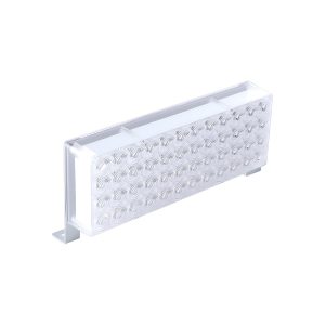 Dual Panel Led Flash Warning Light Cigarette Lighter Kit 02 Dual Panel Flash Lit Front Lit front view of dual-panel LED flash warning light kit