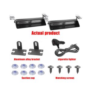 Accessory pack reference for dual suction-cup LED strobe warning light kit