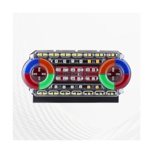 Dual Wheel Colorful Led Warning Light 01 Dual Wheel Main Dual wheel colorful LED warning light front view