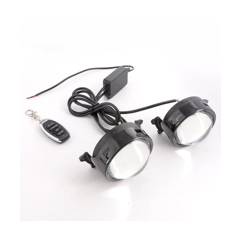 Wiring reference for dynamic devil eye LED headlight projector pair