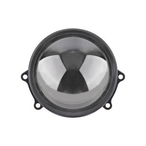 Front lens reference for dynamic devil eye LED headlight projector