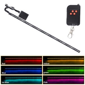 Dynamic Led Scanner Light Bar Remote Color Modes Multi-color mode reference from the supplied source image.