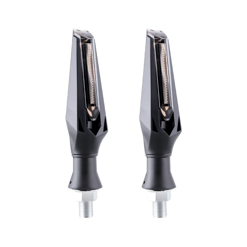 Electric Pattern Arrow Motorcycle Led Drl Turn Signal 04 Electric Pattern Arrow Motorcycle Led Drl Turn Signal 04 Electric Pattern Arrow Motorcycle LED DRL Turn Signal Pair detail angle reference