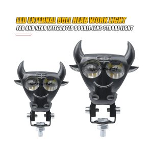 External Bull Head Led Motorcycle Work Light Main External Bull Head LED Motorcycle Work Light 12V-60V