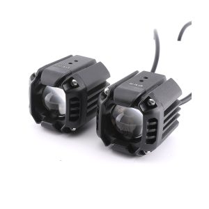 External Single-Eye LED Spotlight Pair side profile reference