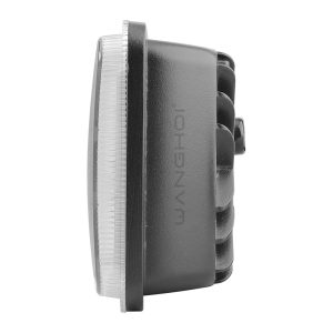 Five Bead Alien Pattern 7 Inch Square Led Headlight Side Housing Side housing reference for checking depth and rear mounting direction.