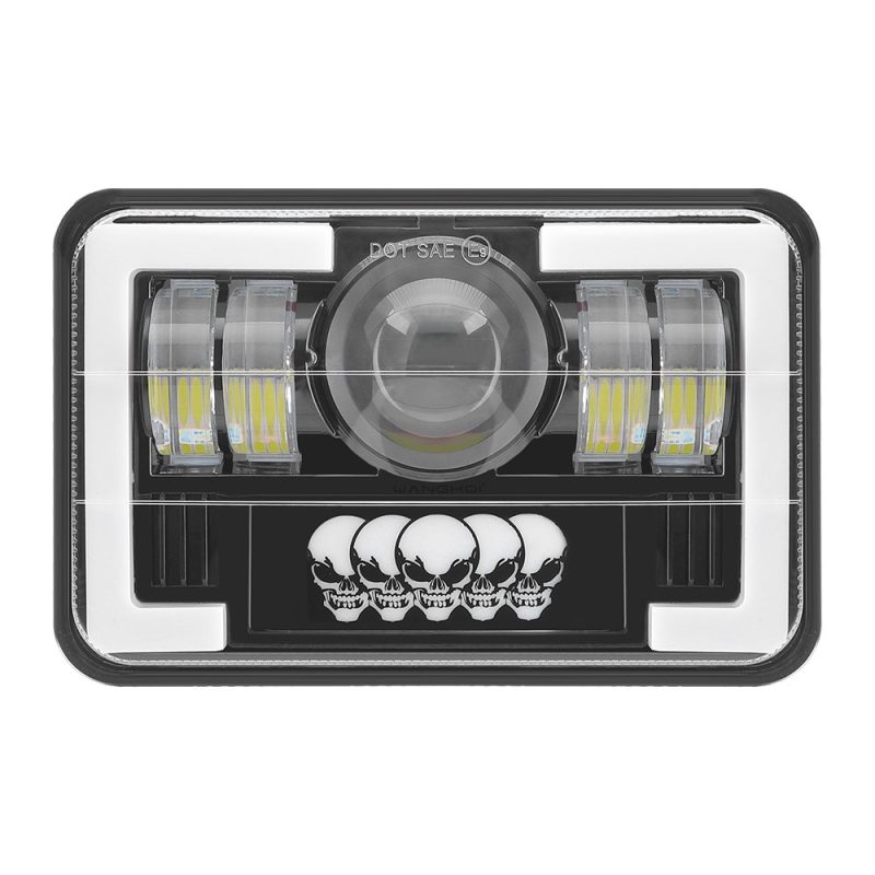 Five Bead Alien Pattern 7 Inch Square Led Projector Headlight Main Five-Bead Alien Pattern 7 Inch Square LED Projector Headlight