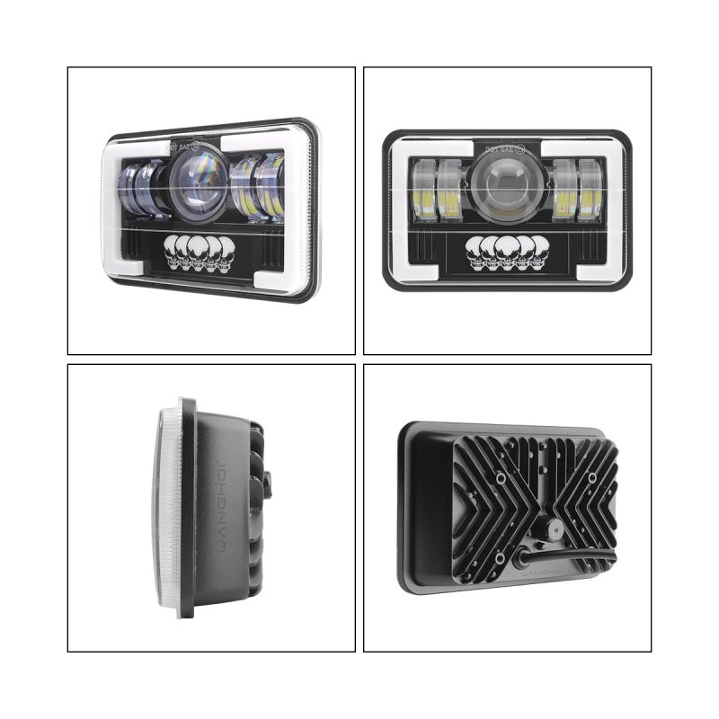 Five Bead Face Pattern 7 Inch Square Led Headlight 04 Five Bead Face Pattern 7 Inch Square Led Headlight 04 Five-Bead Face-Pattern 7 Inch Square LED Headlight product angle reference