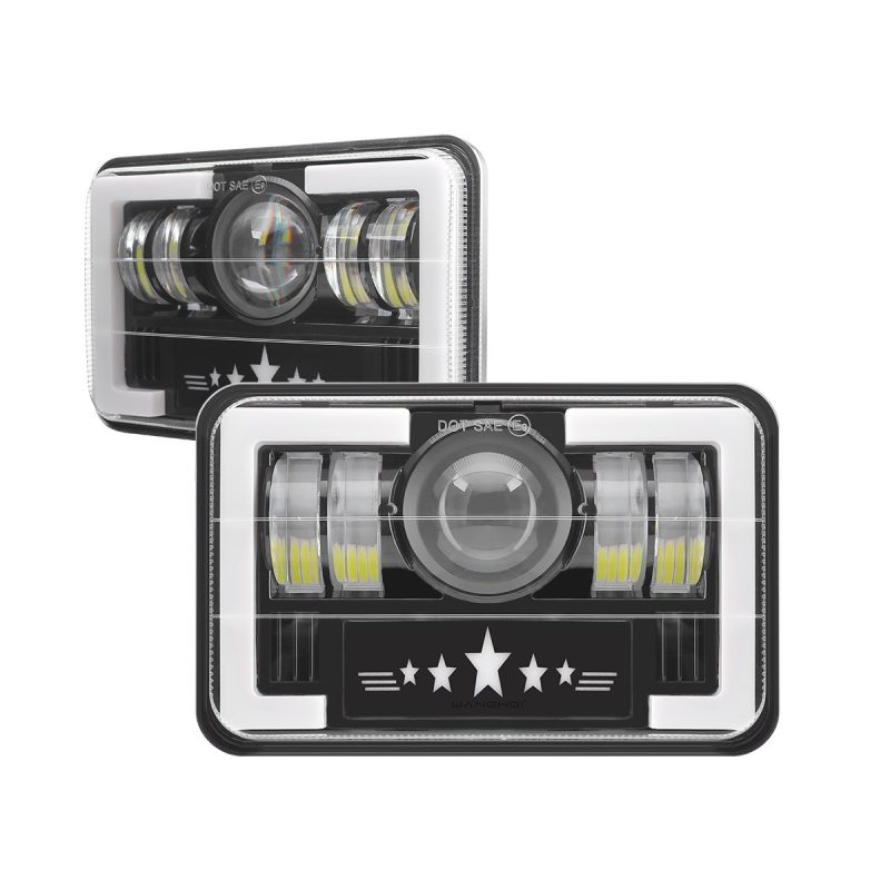 Five Bead Star Pattern 7 Inch Square Led Headlight 06 Five Bead Star Pattern 7 Inch Square Led Headlight 06 Five-Bead Star-Pattern 7 Inch Square LED Headlight additional product reference