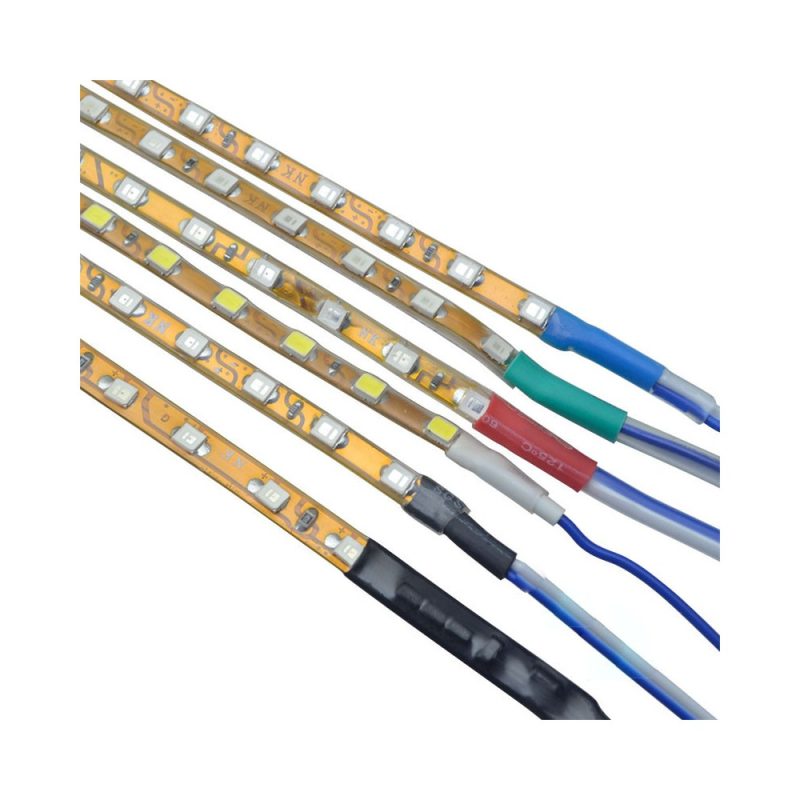 Flexible 12V Rgb Led Tube Light Strip Wiring Detail Wiring detail reference for sample confirmation.