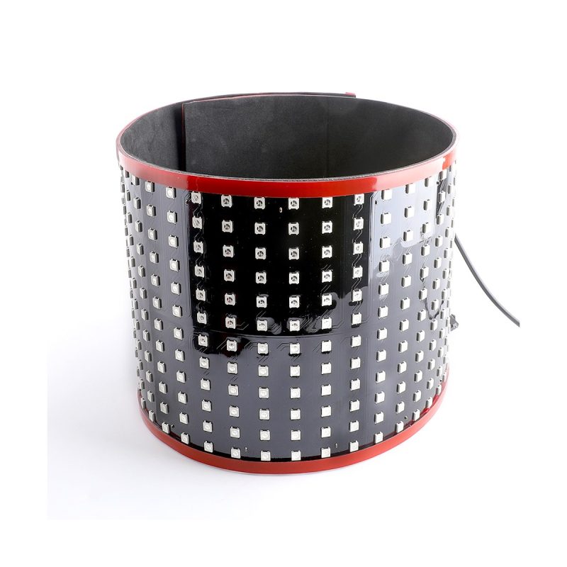 Flexible Devil Eye Led Dynamic Display Panel 05 Flex Devil Screen Curved Panel Curved panel reference for flexible devil eye LED dynamic display panel