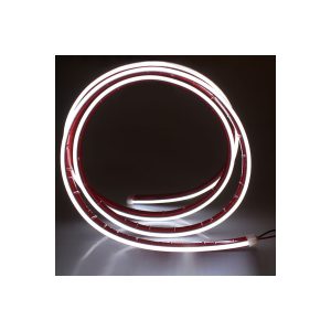 Flexible Led Hood Scanner Drl Strip Light 02 Hood Scan Lit White Flexible LED hood scanner DRL strip white light effect
