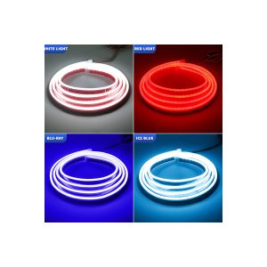 Flexible Led Hood Scanner Drl Strip Light 04 Hood Scan Colors Flexible LED hood scanner DRL strip color effect options