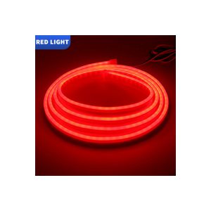 Flexible Led Hood Scanner Drl Strip Light 05 Hood Scan Red Flexible LED hood scanner DRL strip red light effect