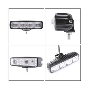 Forklift Led Slot Warning Light 01 Forklift Slot Main Forklift LED slot warning light front and side view