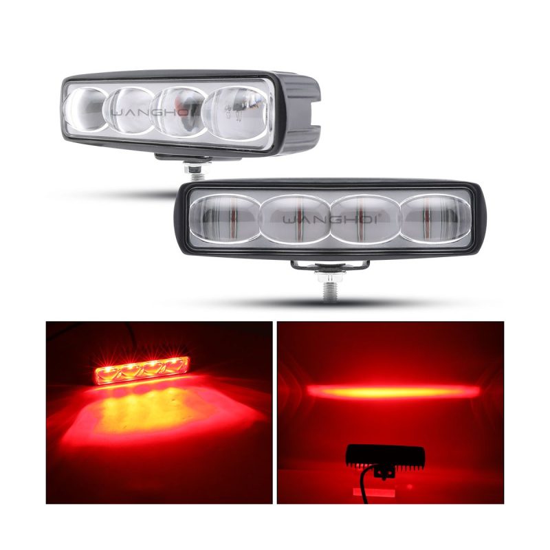Forklift Led Slot Warning Light 02 Forklift Slot Red Forklift LED slot warning light red effect