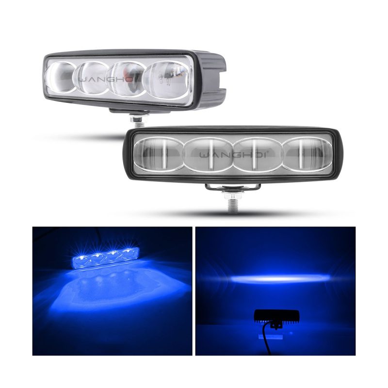 Forklift Led Slot Warning Light 04 Forklift Slot Blue Forklift LED slot warning light blue effect